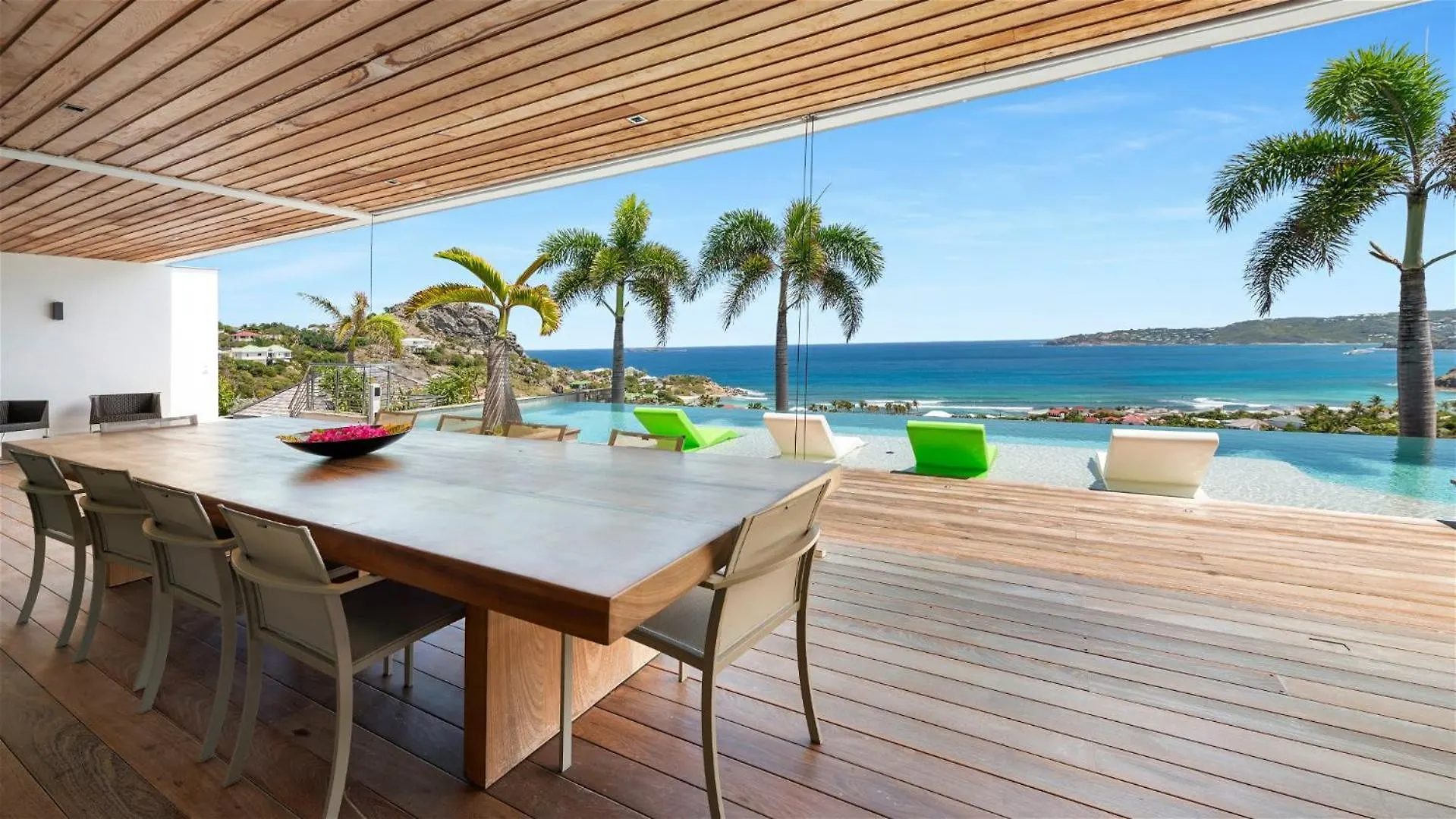 Villa Architecture Jewel Set On A Hillside Vila St. Barthelemy
