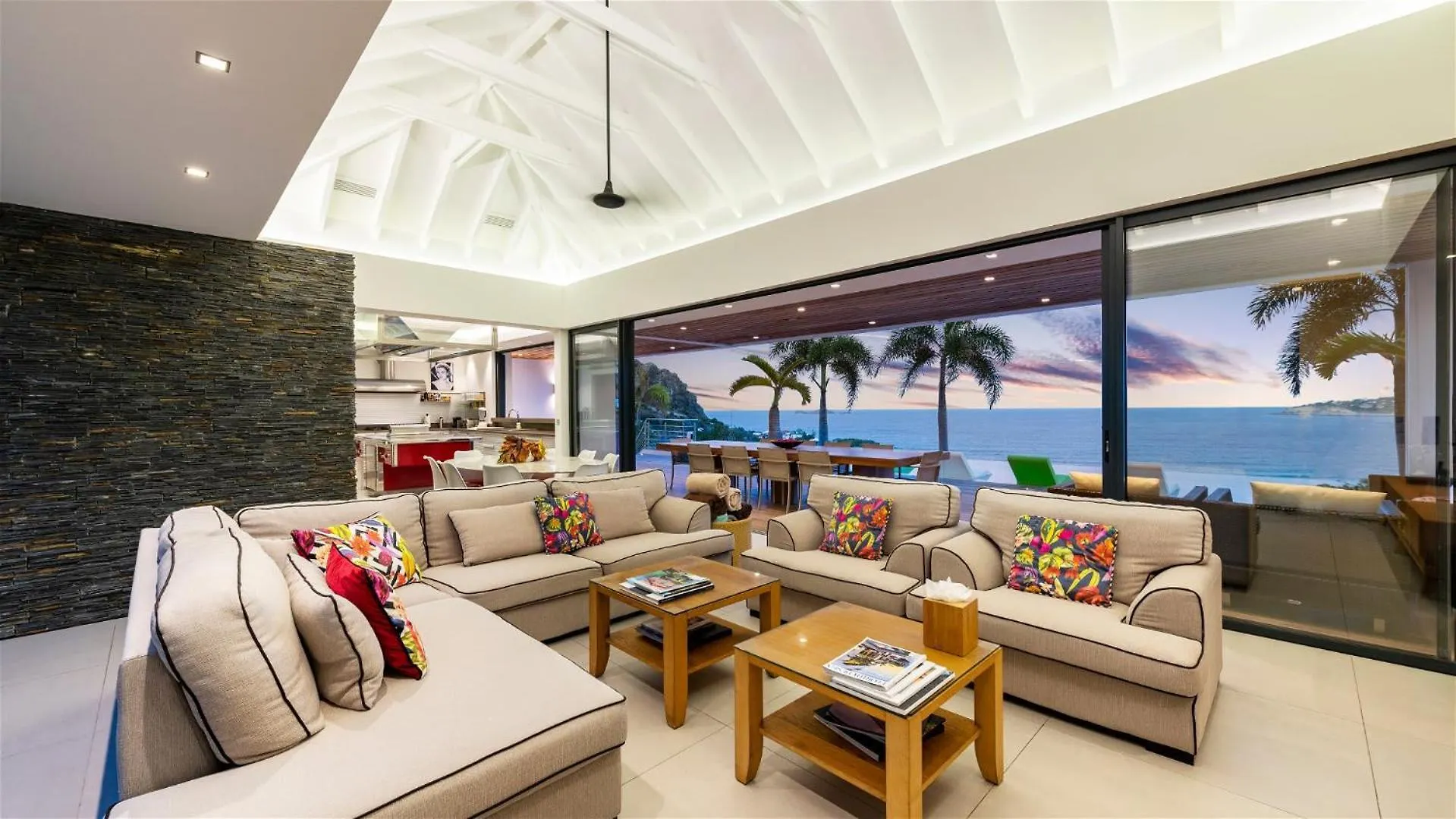 Architecture Jewel Set On A Hillside Vila St. Barthelemy Villa
