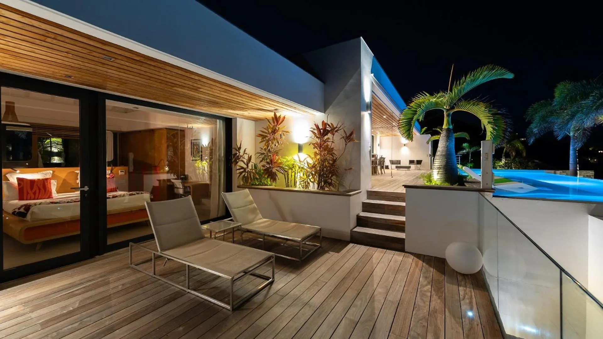 Villa Architecture Jewel Set On A Hillside Vila St. Barthelemy